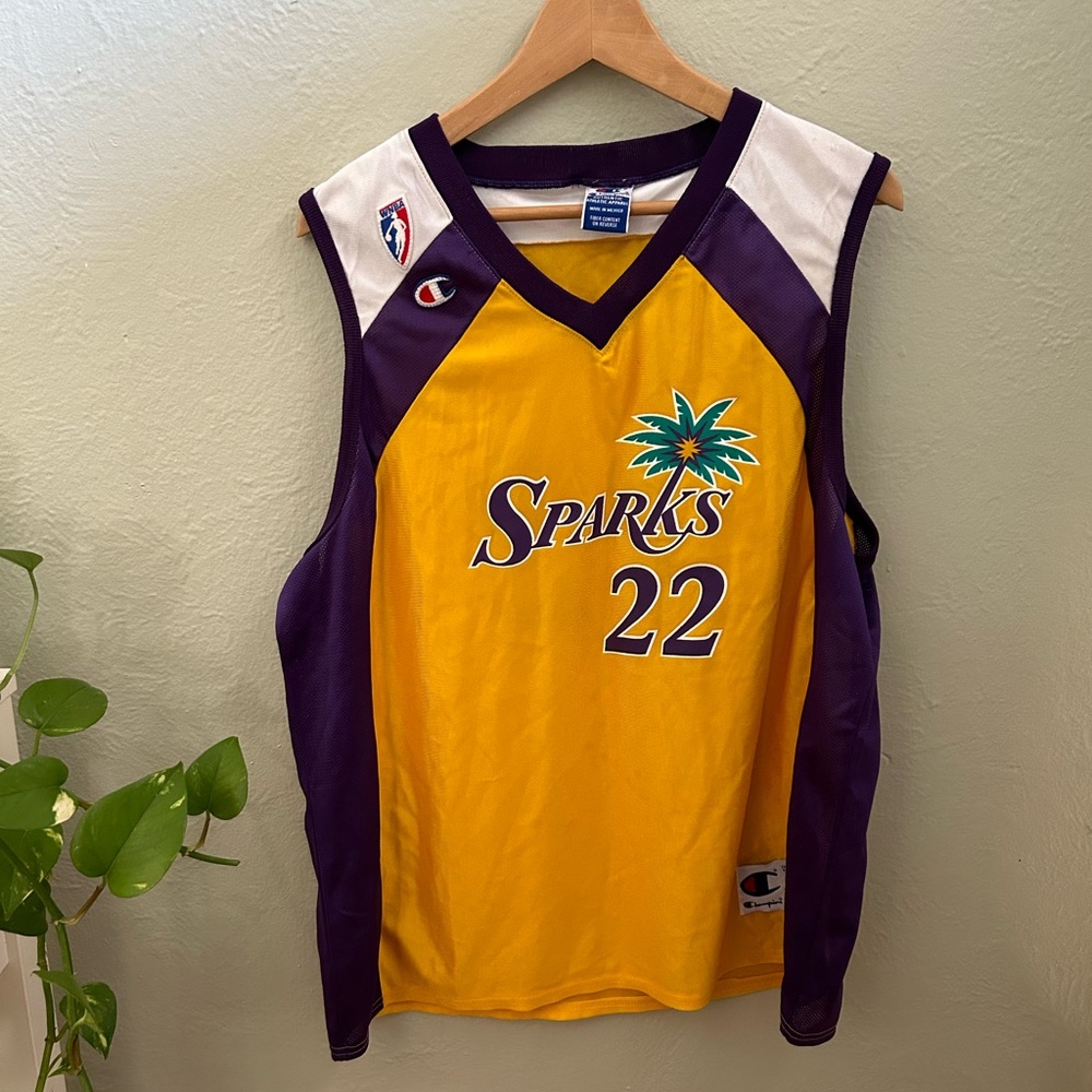Vintage Champion LA Sparks Jersey - Jennifer Gillom #22